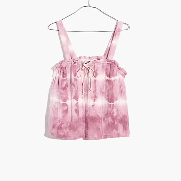 MADEWELL x Warm Tie Dye Drawstring Tank Top - Picture 4 of 10